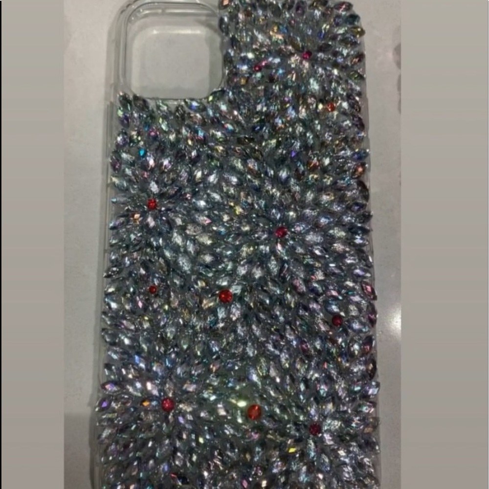 iPhone BEDAZZLED CASE 11/Pro/Max/XR/XS/X/… - Picture 2 of 3